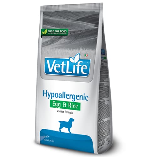Farmina Vet Life Hypoallergenic Egg veterinārā suņu barība alerģijām ar olām 12 kg